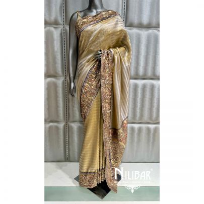 Gold Tissue Fabric Saree