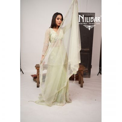 Pista Green Soft Net Jaffa Pants