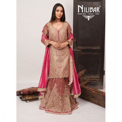 Hot Pink Long Shirt & Loose Sharara