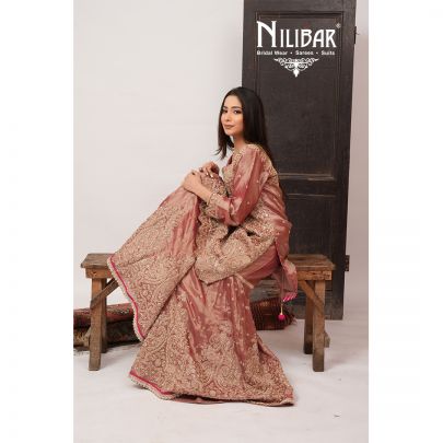 Hot Pink Long Shirt & Loose Sharara