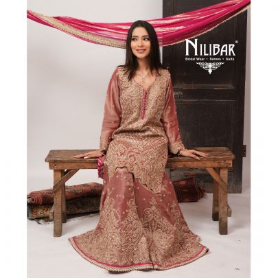 Hot Pink Long Shirt & Loose Sharara