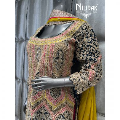 Pink Georgette Garara Suit