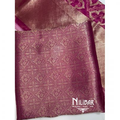 Falsa Khinkhwab Silk Unstitched Suit