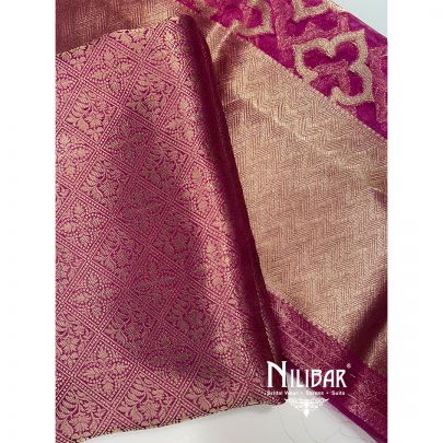 Falsa Khinkhwab Silk Unstitched Suit