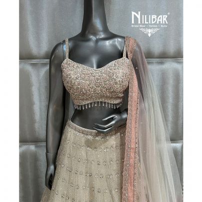 Light Beige Lehenga