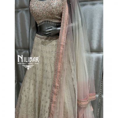 Light Beige Lehenga