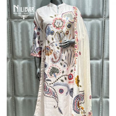 Misty Rose Cotton Pant Suit
