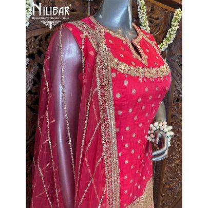 Pink Silk Pant Suit