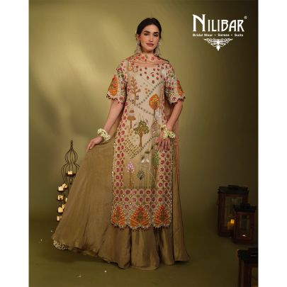 Pistachio Green Silk Palazzo Suit