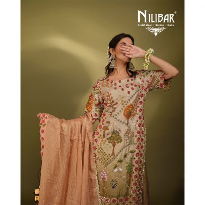 Pistachio Green Silk Palazzo Suit