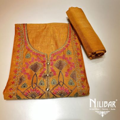Sedona Maheshwari Silk Unstitched Suit