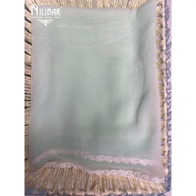 Seafoam Green Cotton Unstitched Suit