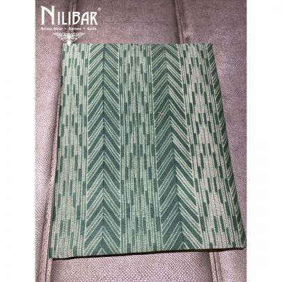 Pistachio Maheshwari Silk Unstitched Suit