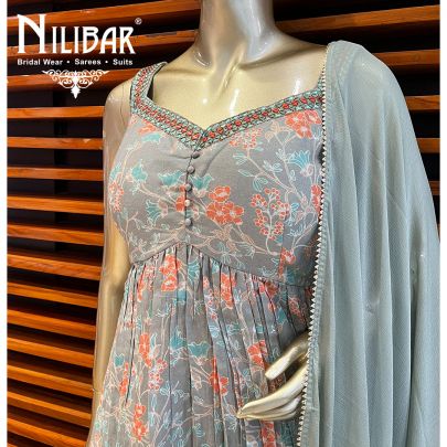 Moss Green  Cotton Sharara Suit Set