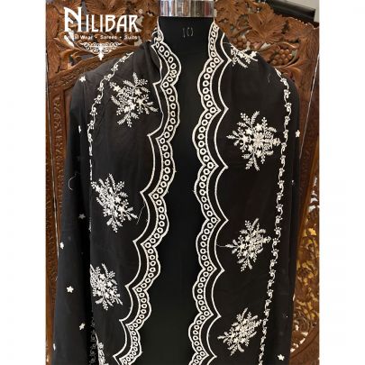 Jade Black Kota Dori Dupatta
