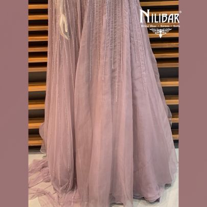 Rouge Pink Net Gown