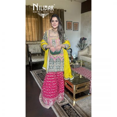 Simran Malik in Our Georgette Garara Suit