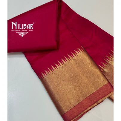 Rani Pink Silk Traditional Saree