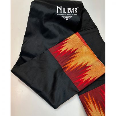 Black Silk Traditional Saree