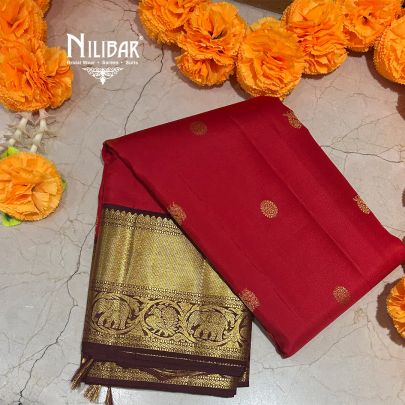 Red Silk Saree