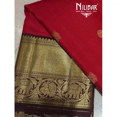 Red Silk Saree