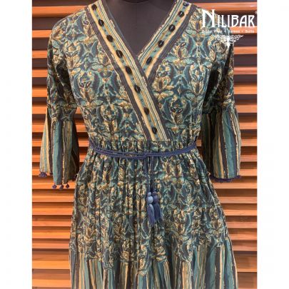 Multi Color Printed Cotton Kurti