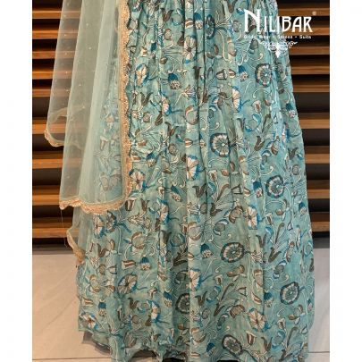 Ivy Vine Rayon Anarkali