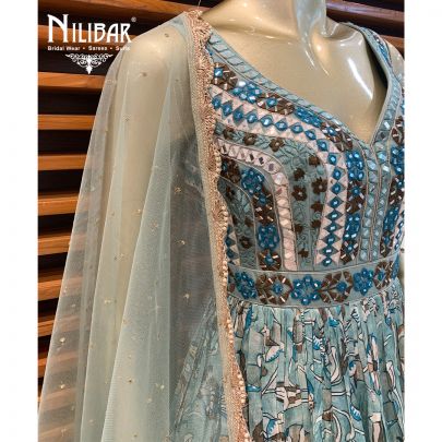 Ivy Vine Rayon Anarkali