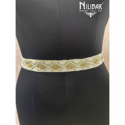 Light Green Silk Belt