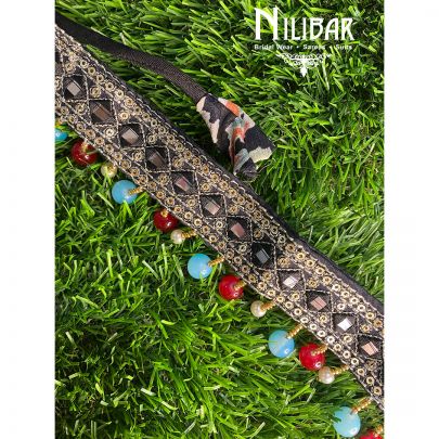 Black Silk Belt