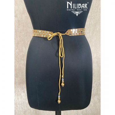 Light brown Net Belt