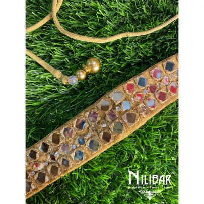 Light brown Net Belt