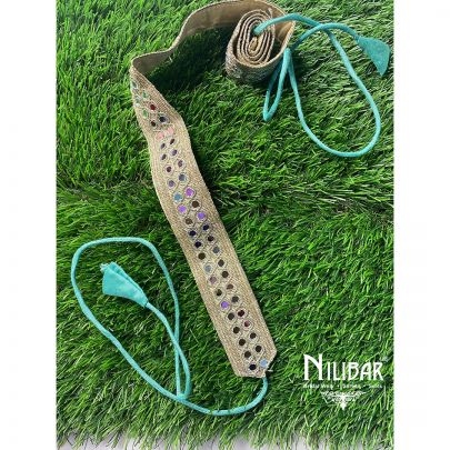 Seagreen Silk Belt