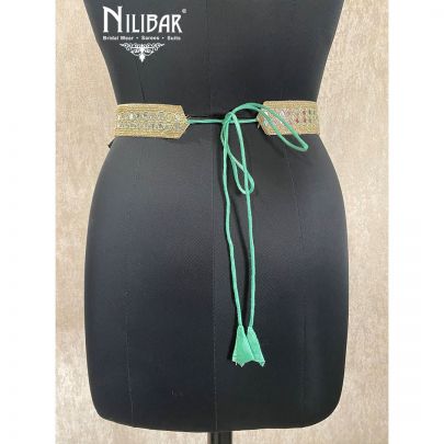 Seagreen Silk Belt