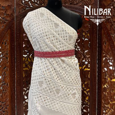 Rouge Pink Net Belt