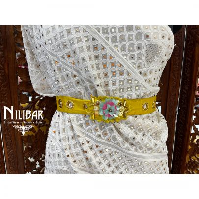 Yellow Silk Belt