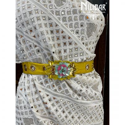 Yellow Silk Belt