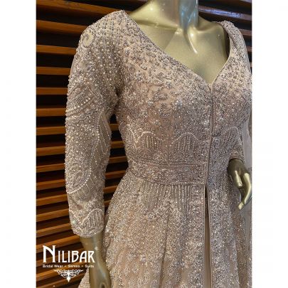 Ivory Net Lehenga