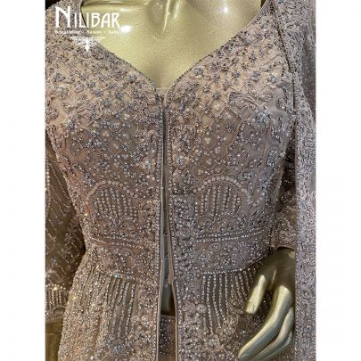 Ivory Net Lehenga