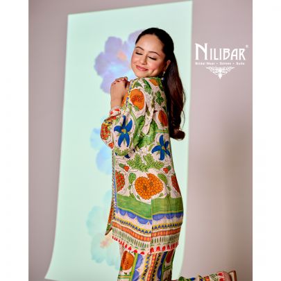 Multicolor Crepe Printed Co-ord Set