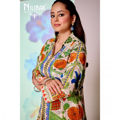 Multicolor Crepe Printed Co-ord Set
