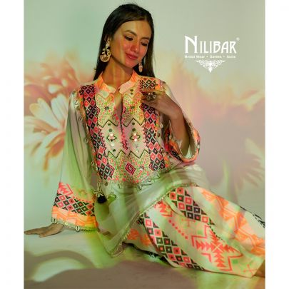 Beige Neon Jute Short Shirts Paired with Pants