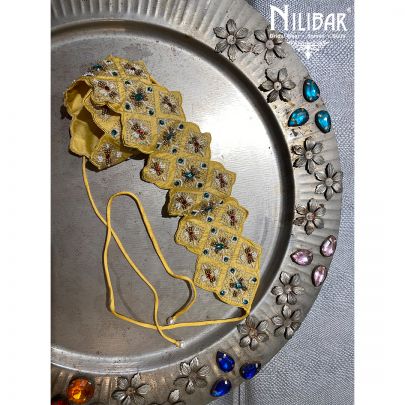 Lemon Yellow Silk Belt