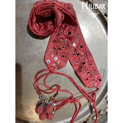 Carrot Silk Belt