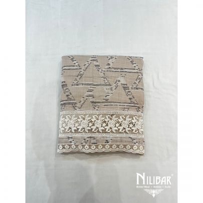Off White Kota Cotton Unstitched Suit