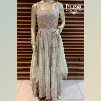 Mint Green Anarkali