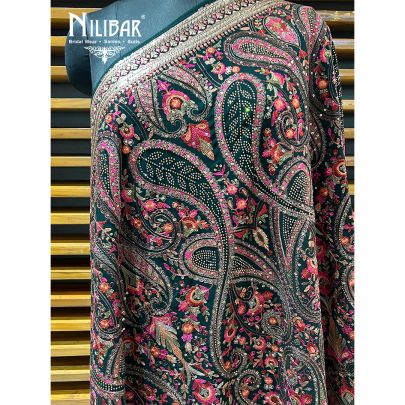 Green Georgette Dupatta