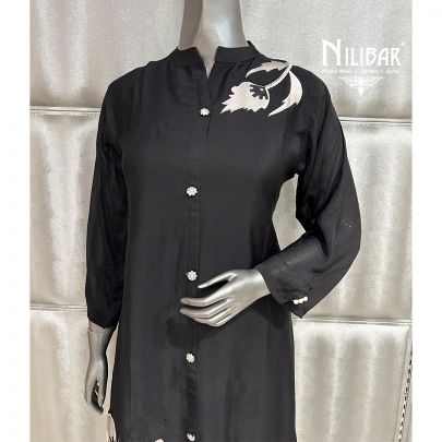 Black Crepe Co-ord Set