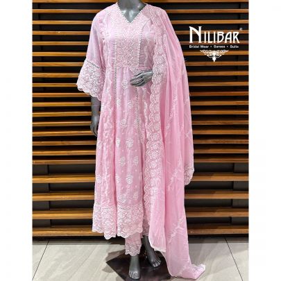 Baby Pink Cotton Summer Suit Set