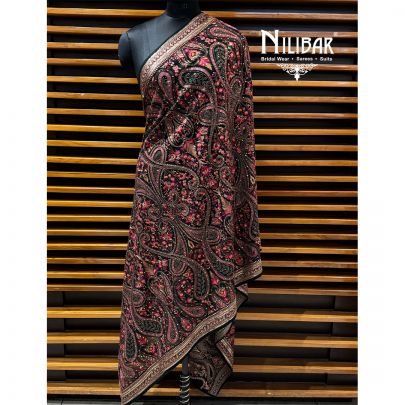 Bottle Green Georgette Dupatta